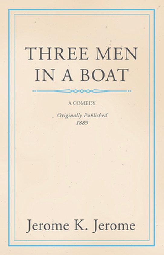 Three Men in a Boat - cover