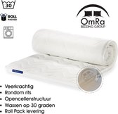 Omra - Polo - Topdek - Matras - Topper - Koudschuim - Rits - Wasbaar - HR - 7cm - 140x220 cm