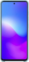 Samsung Galaxy A71 Lichtblauw Backcover hoesje - silicone