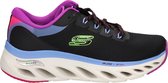 Skechers Arch Fit Glide Step dames sneaker - Zwart multi - Maat 38