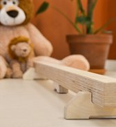 Houten evenwichtsbalk | balanceerbalk | turnbalk Jindl
