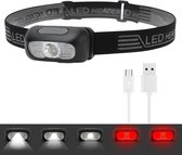 Led Hoofdlamp - Hardloop Verlichting - Hoofdzaklamp - USB Oplaadbaar – Waterdicht – Mu