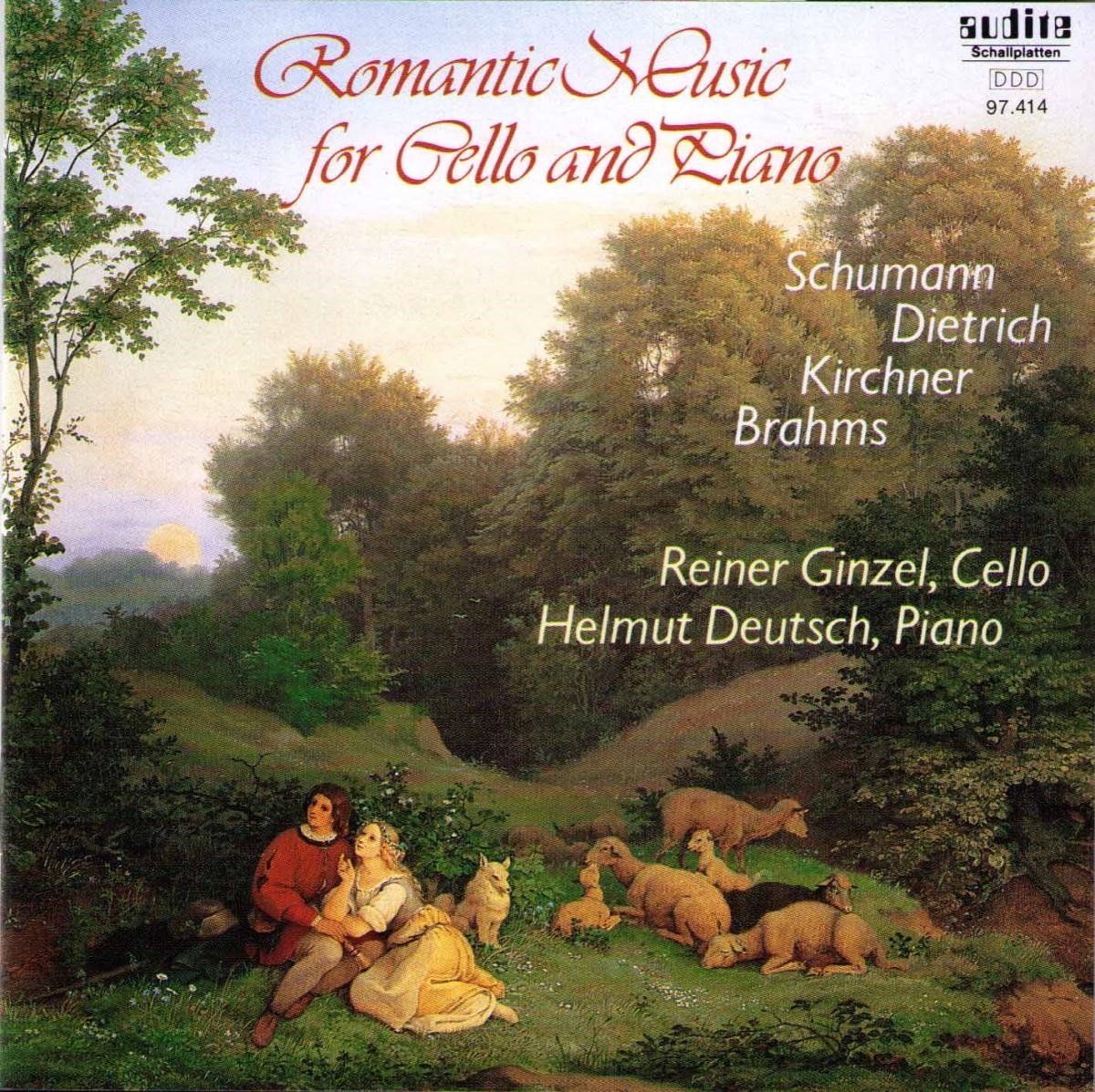 Helmut Deutsch & Reiner Ginzel - Romantic Music For Cello And Piano (CD)