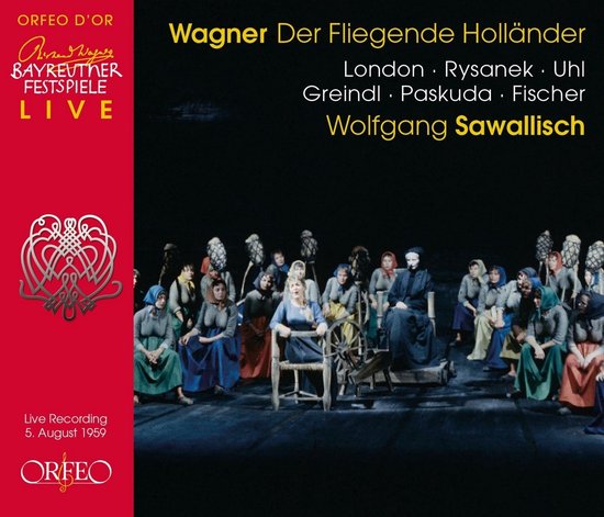 Leonie Rysanek, George London, Bayerische Staatsoper, Wolfgang Sawallisch - Wagner: Der Fliegende Holländer (2 CD)