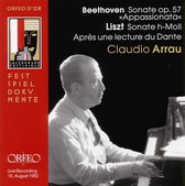 Claudio Arrau - Appasionata/Lisztsonate's 178, Aprs (CD)