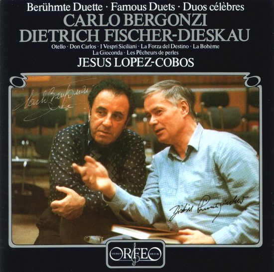 Carlos Bergonzi, Dietrich Fischer-Dieskau - Berühmte Duette (CD)