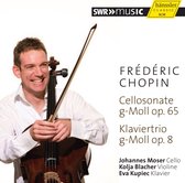 Johannes Moser & Kolja Blacher & Ewa Kupiec - Cellosonate G-Moll Op.65; Klaviertrio G-Moll Op.8S (CD)