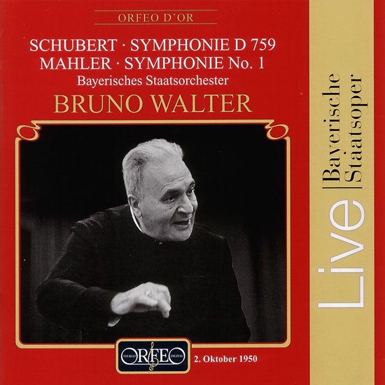 Bayerisches Staatsorchester - Schubert: Symphonie D 759/Mahler: Symphonie No.1 (CD)