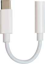 PowerLocus USB-C naar 3.5mm Jack Adapter – USB C to AUX – Wit