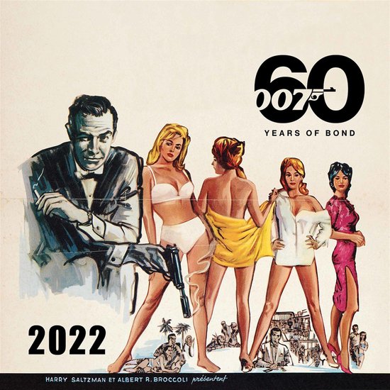 Film/tv kalender 2022 James Bond 30 cm 60 years of Bond - Maandkalenders/jaarkalenders - Wandkalenders Film/tv kalender 2022 James Bond 30 cm 60 years of Bond - Maandkalenders/jaarkalenders - Wandkalenders