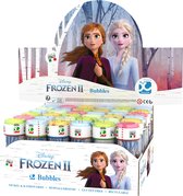 24x Frozen 2 bellenblaas flesjes met spelletje 60 ml voor kinderen - Uitdeelspeelgoed - Grabbelton speelgoed
