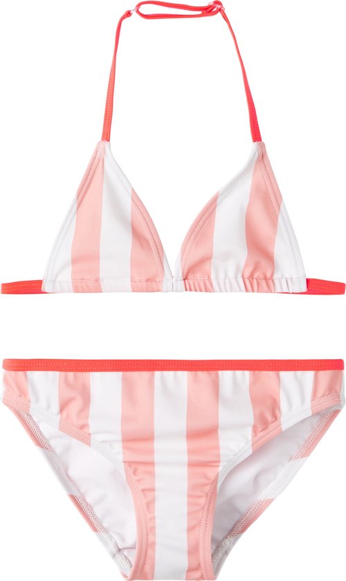 NAME IT NKFFELINA TRIANGLE BIKINI BOX CAMP Meisjes Bikini - Maat 122/128