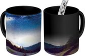 Magische Mok - Foto op Warmte Mok - Melkweg boven Great Smoky Mountains National Park - 350 ML - Uitdeelcadeautjes