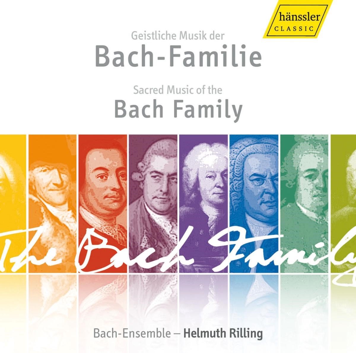 Bach-Ensemble, Helmuth Rilling - J.S. Bach: Sacred Music Of The Bach Family (3 CD)