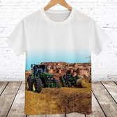 Trekker shirt heren met John Deere -s&C-XL-t-shirts heren