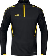 Jako Challenge Ziptop Heren - Zwart / Citroen | Maat: S