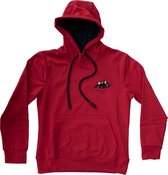 KAET - sweat à capuche - unisexe - rouge - taille - 11/12 - taille - 164 - outdoor - sportif - pull avec capuche - doublure douce