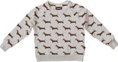 Snurk - Truien voor kinderen - James Grey Sweater - Grijs - Maat 80EU