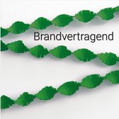 Draaiguirlande Groen  24 meter Brandvertragend, Carnaval, Themafeest, Verjaardag