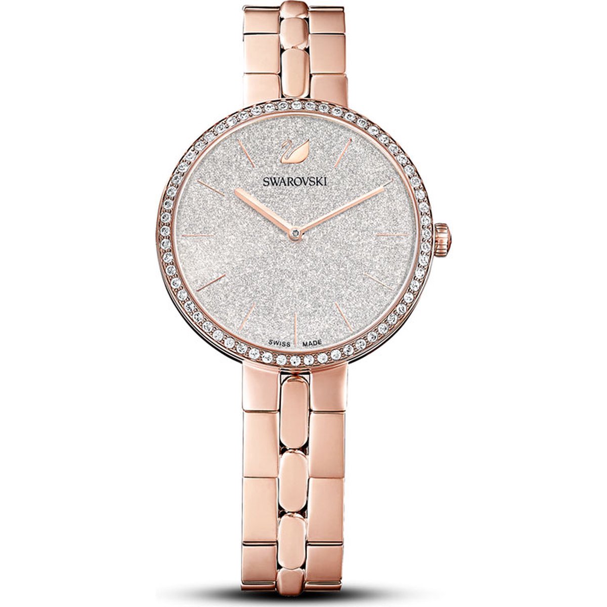 Swarovski Dames horloge analoog quartz One Size Roségoud 32012334