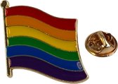 Rainbow Regenboog Vlag Gay Pride Symbool Emaille Pin 2.8 cm / 3 cm / Multicolor