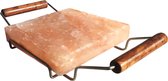 Himalaya Zoutsteen 20x20x3cm met Houder