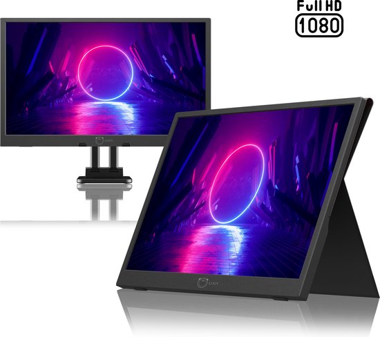 LOOV FlexDisplay Compact - Portable Monitor - Draagbare monitor voor laptop -...