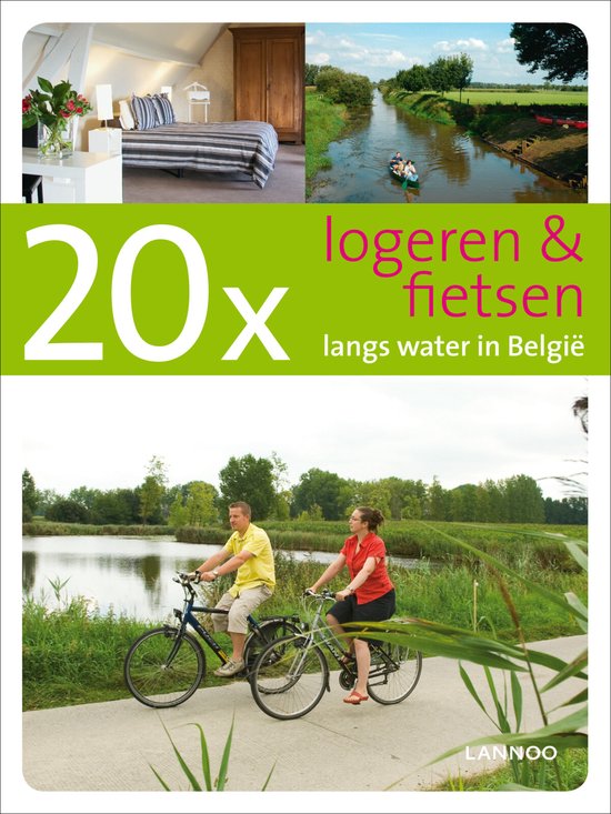 20 x logeren en fietsen langs water - cover