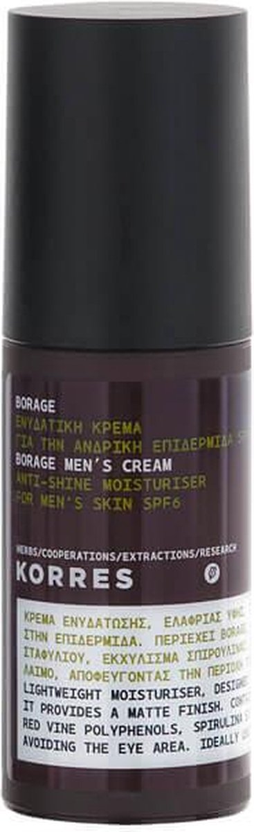 Korres - Borage Anti-Shine Moisturiser - 50 ml