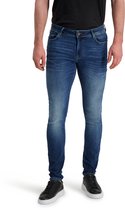 Purewhite - Jone 509 - Heren Skinny Fit   Jeans  - Blauw - Maat 27