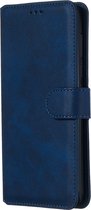 Motorola Moto G8 Plus Hoesje - Mobigear - Wallet Serie - Kunstlederen Bookcase - Blauw - Hoesje Geschikt Voor Motorola Moto G8 Plus