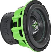GroundZero GZHW 25SPL Groene Editie 25 cm / 10" hoge kwaliteit SPL subwoofer - 2500 Watt SPL - 2x 1 Ohm Impedantie