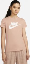 Nike Sportswear Essential Rose Dames T-Shirt - Maat XL