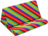 Pillow Pad Rainbow - Tablet Houder - Ipad Kussen - Geschikt Voor Tablets, Smartphones, Boeken & Meer- Tablethouder - Standaard - Spons