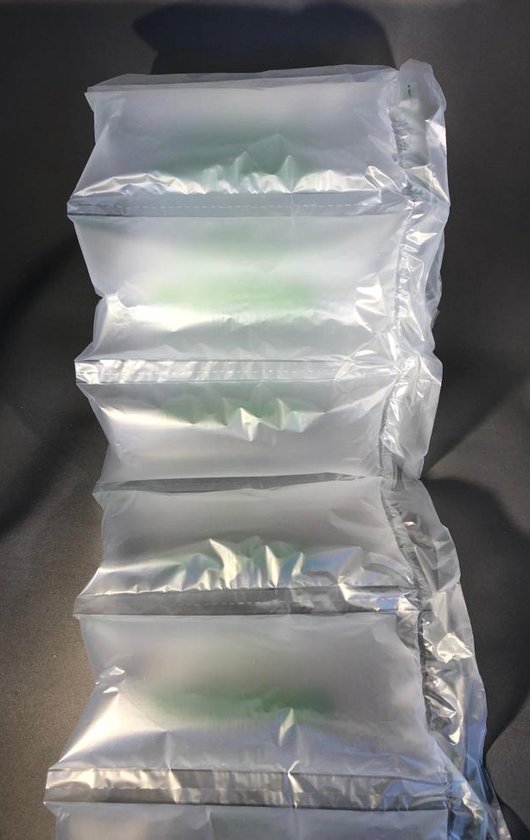 Luchtkussen zakjes (kant en klaar) ± 200 zakjes - 20 meter - Opvulling - verpakkingsmateriaal - Opvulmateriaal