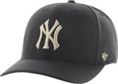 47 Brand New York Yankees MLB Cold Zone Cap B-CLZOE17WBP-BKR, Mannen, Zwart, Pet, maat: One size