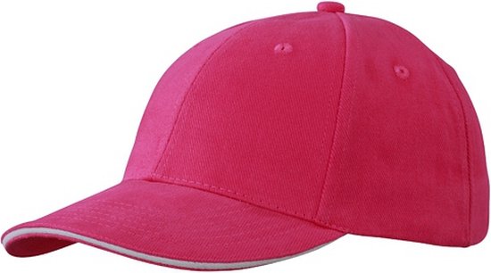 Roze baseball cap 100% katoen voor volwassenen - Roze petjes | bol.com