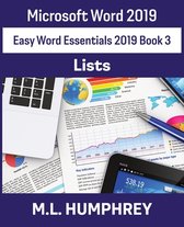Easy Word Essentials 2019- Word 2019 Lists
