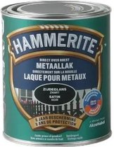 Hammerite Metaallak - Satin - Zwart - 0.75L