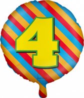 Happy foil balloons - 4 years