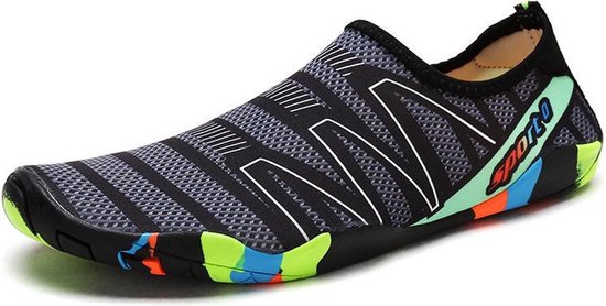 Waterschoenen - Maat 43 - Aquaschoenen - Strandschoenen - Antislip - Schoenen voor Zwembaden en Strand - Volwassenen en Kinderen - beschermt tegen grof zand scherpe stenen en dieren onder water - Unisex