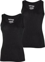 Apollo dames hemden Bamboo | MAAT XL | 2-pack | zwart