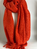 Sjaal Dames - Sjaal - Scarf - Oranje