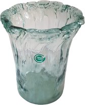 Light & Living  Parlane Wijn Koeler Glacier 27x19 cm recycled glas groen