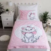 Disney Marie Cat Baby Dekbedovertrek - 100 x 135 cm - Katoen - incl Dekbed+Kussen KD®
