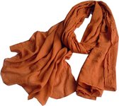 Grote Sjaal Dames - Omslagdoek - 190x150 cm - Caramel