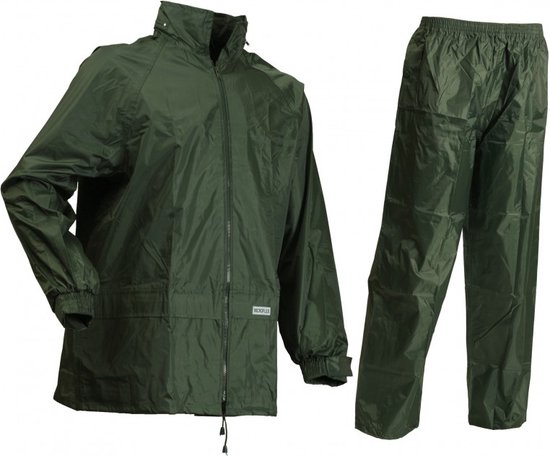 Lyngsøe Rainwear Regenset groen XS