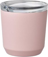 Kinto To Go Tumbler 240ml - roze - rvs thermosbeker - koffiecup - herbruikbaar - koffiebeker