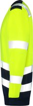 Tricorp Sweater High Visibility Bicolor 303004 Fluor Geel-Ink - Maat XL