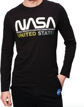 Nasa heren t-shirt - zwart - Maat L